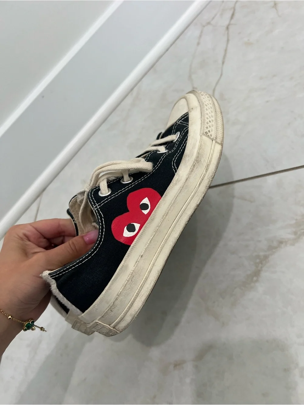 Comme des Garcons PLAY des sneakers